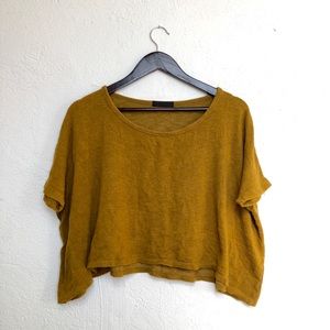 Boxy Knitted Tee